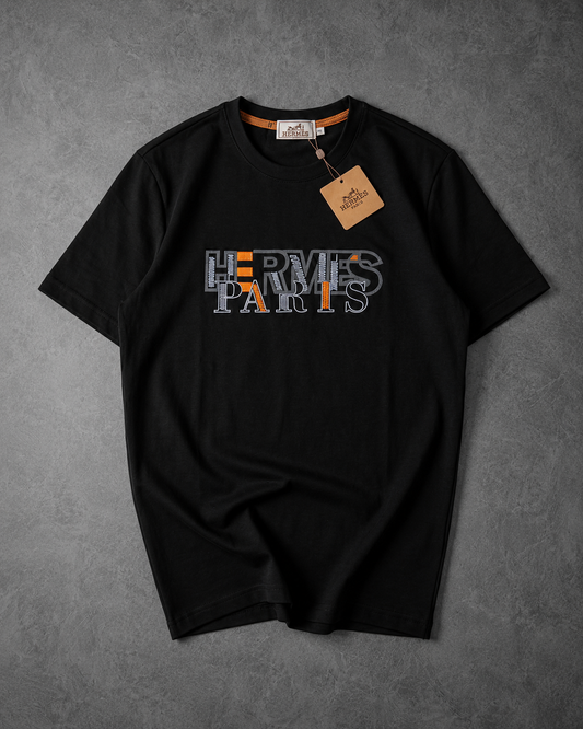 Hermes Paris Interlock Cotton Unisex