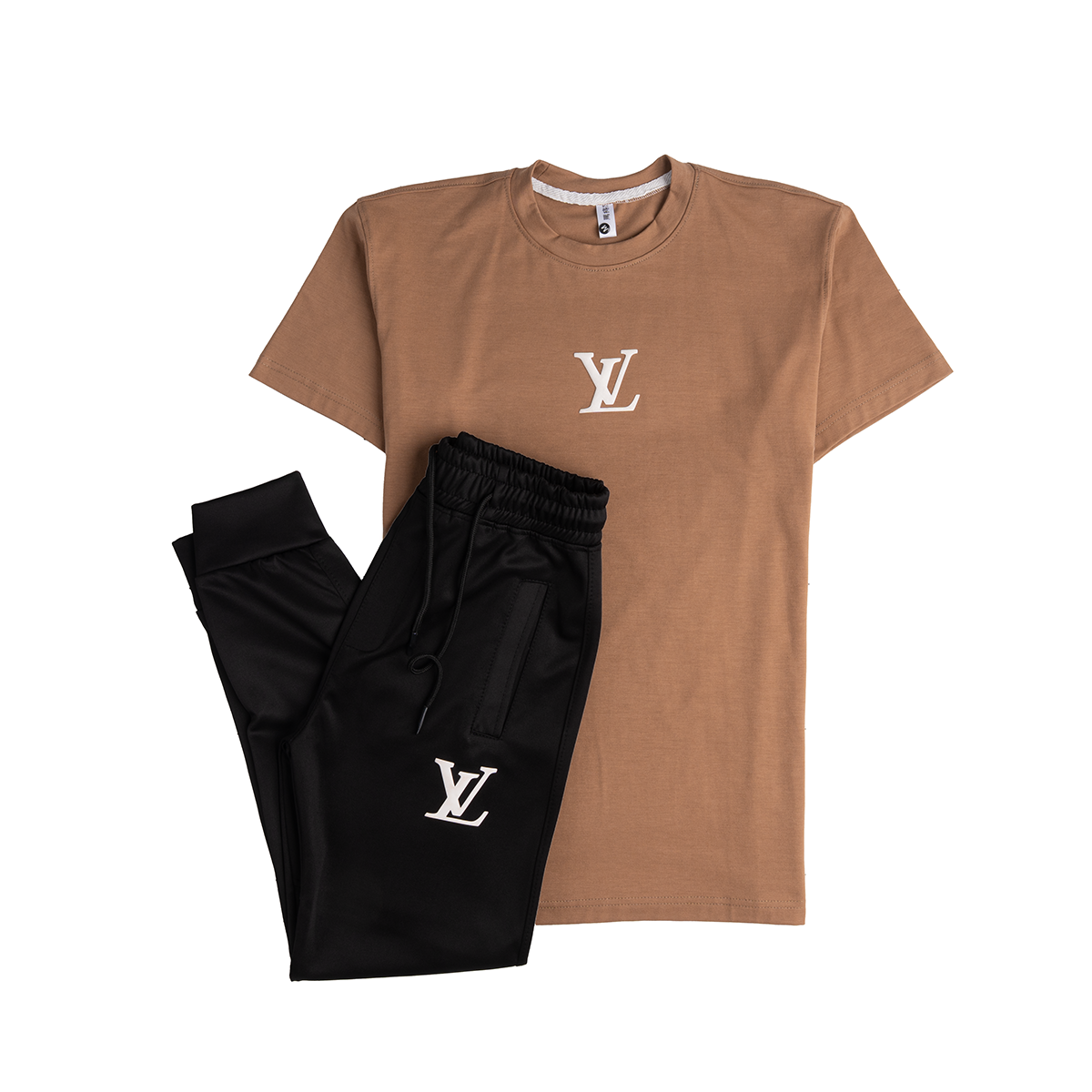 LV Premium Scuba Slim-Fit Tracksuit Set