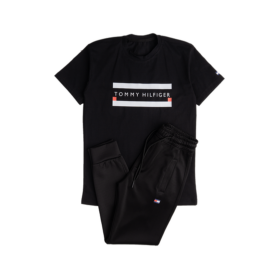 TOMMY  Premium Scuba Slim-Fit Tracksuit Set