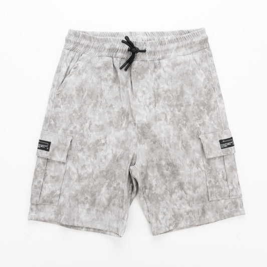 Zara Cargo Shorts Acid Wash
