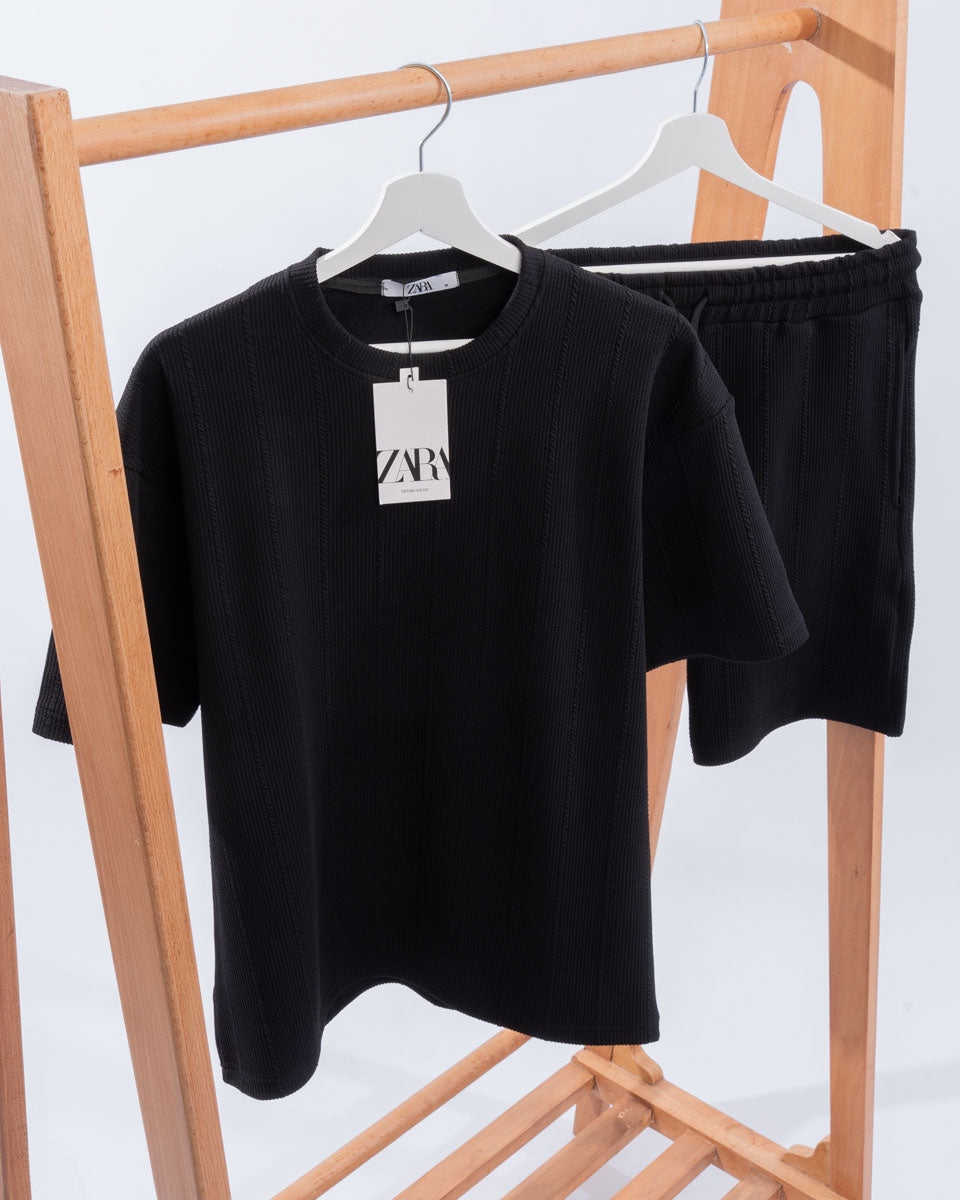 Cotton Jacquard Relaxed Fit Men Set