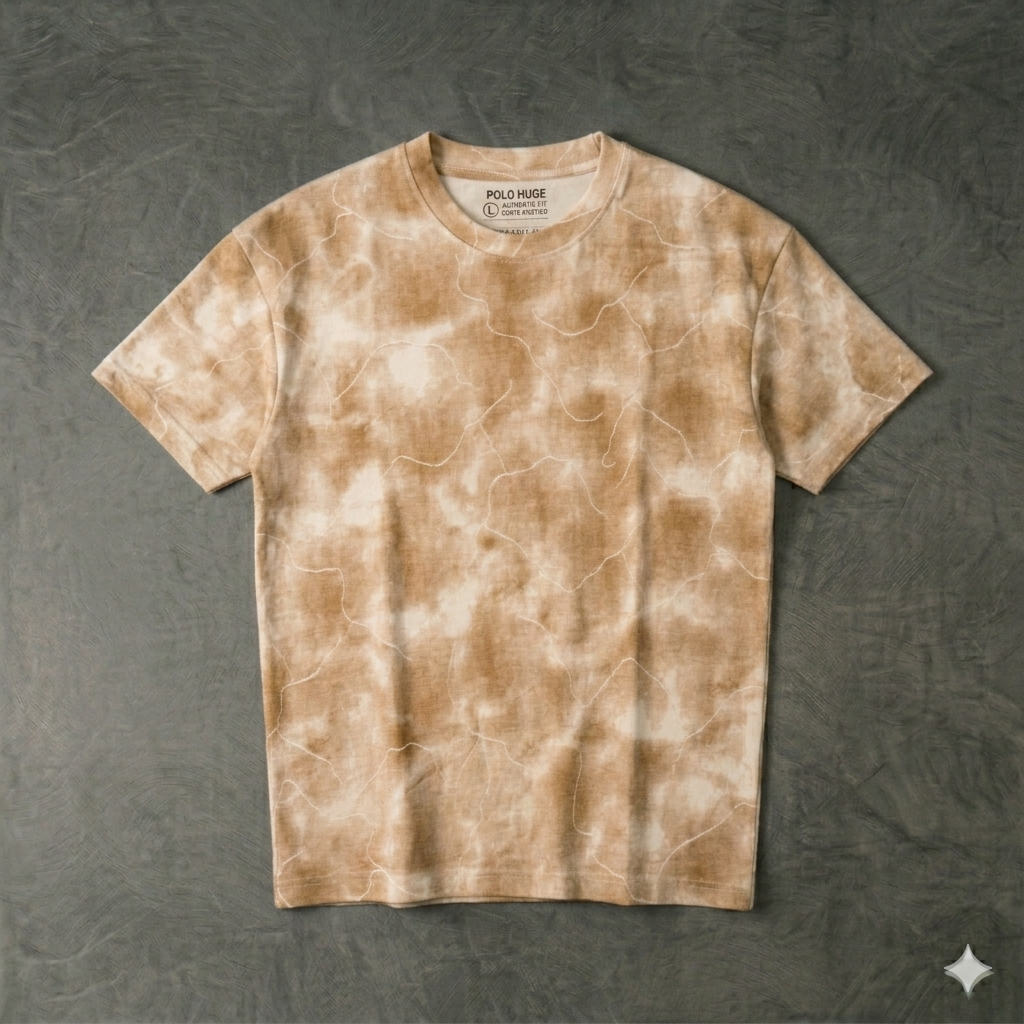 Cotton Muhagar Round T-Shirt