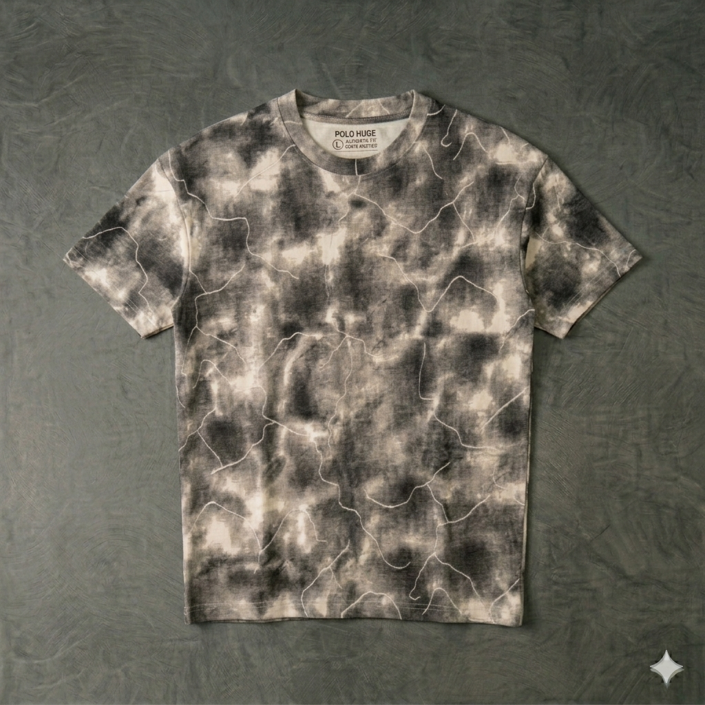 Cotton Muhagar Round T-Shirt