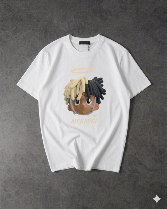 AICHAOGE Interlock Cotton Oversized Men's T-shirt