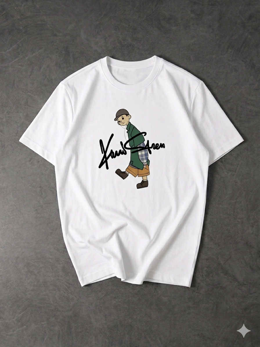 T-Shirt Cotton Oversized Kaws Strew