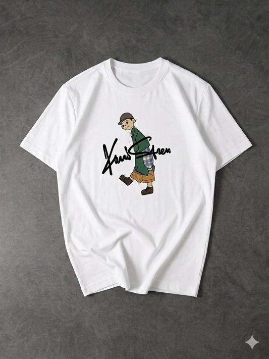 T-Shirt Cotton Oversized Kaws Strew