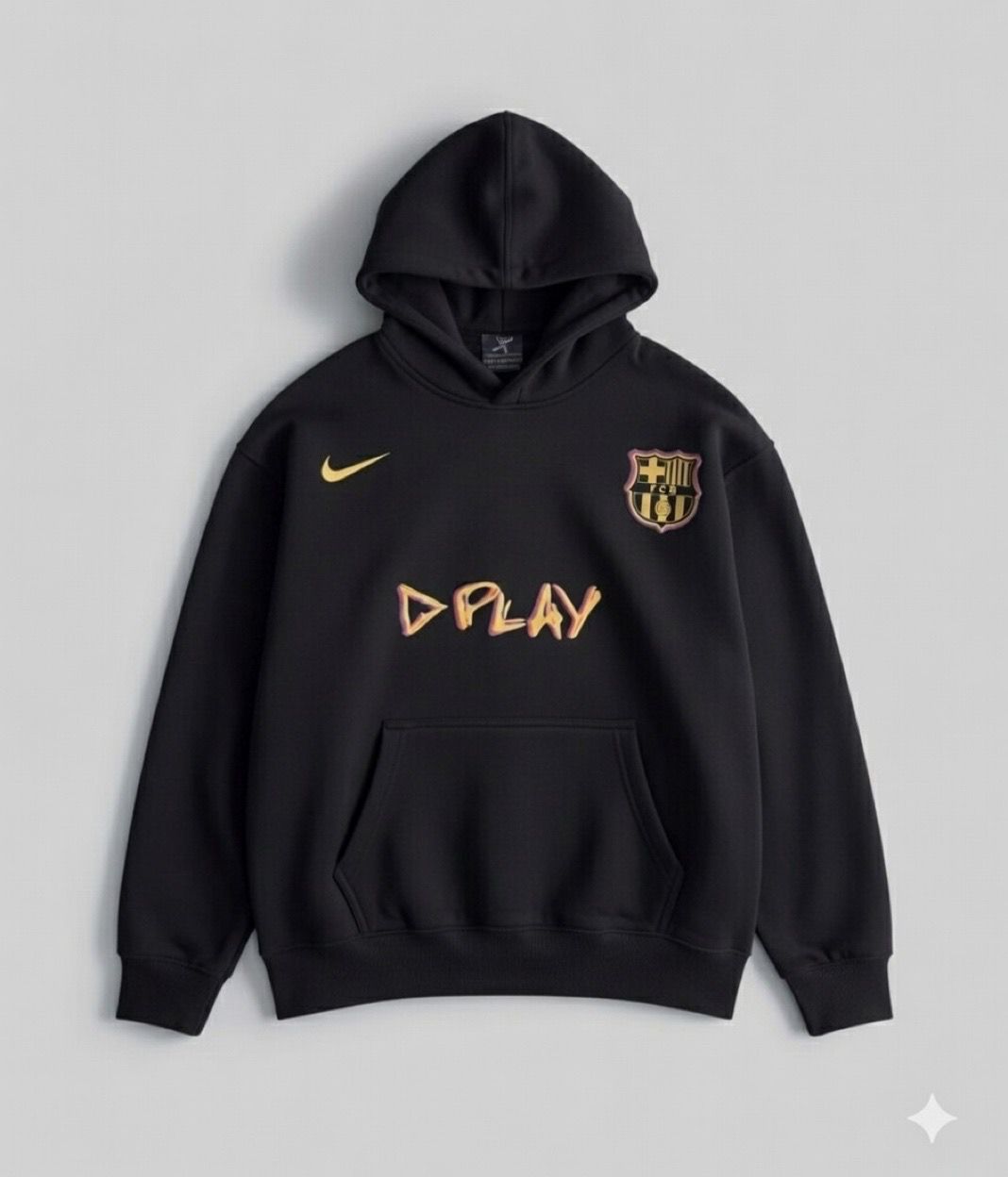 cotton Hoodie Barca Unisex