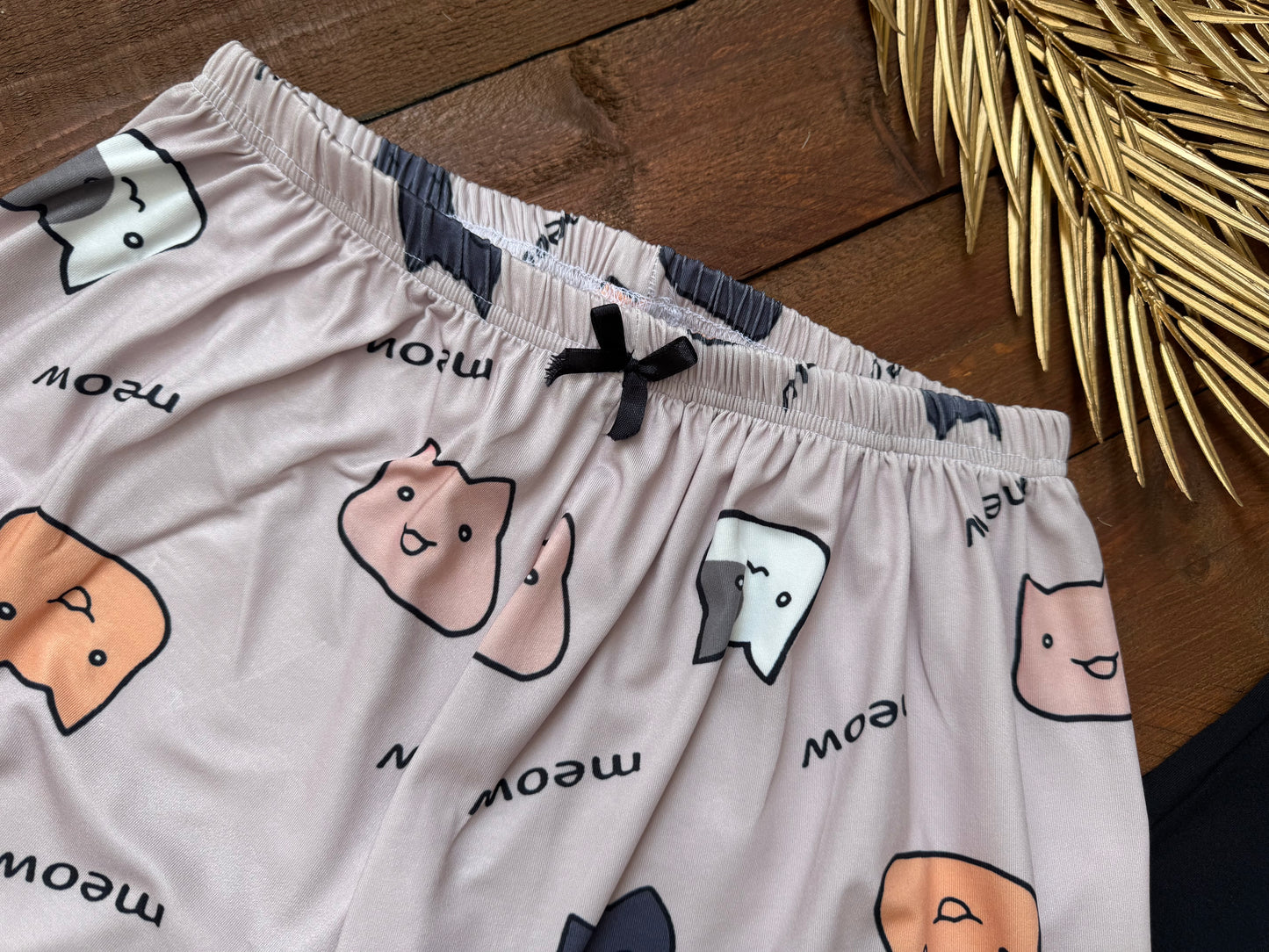 Meow Pajama Set