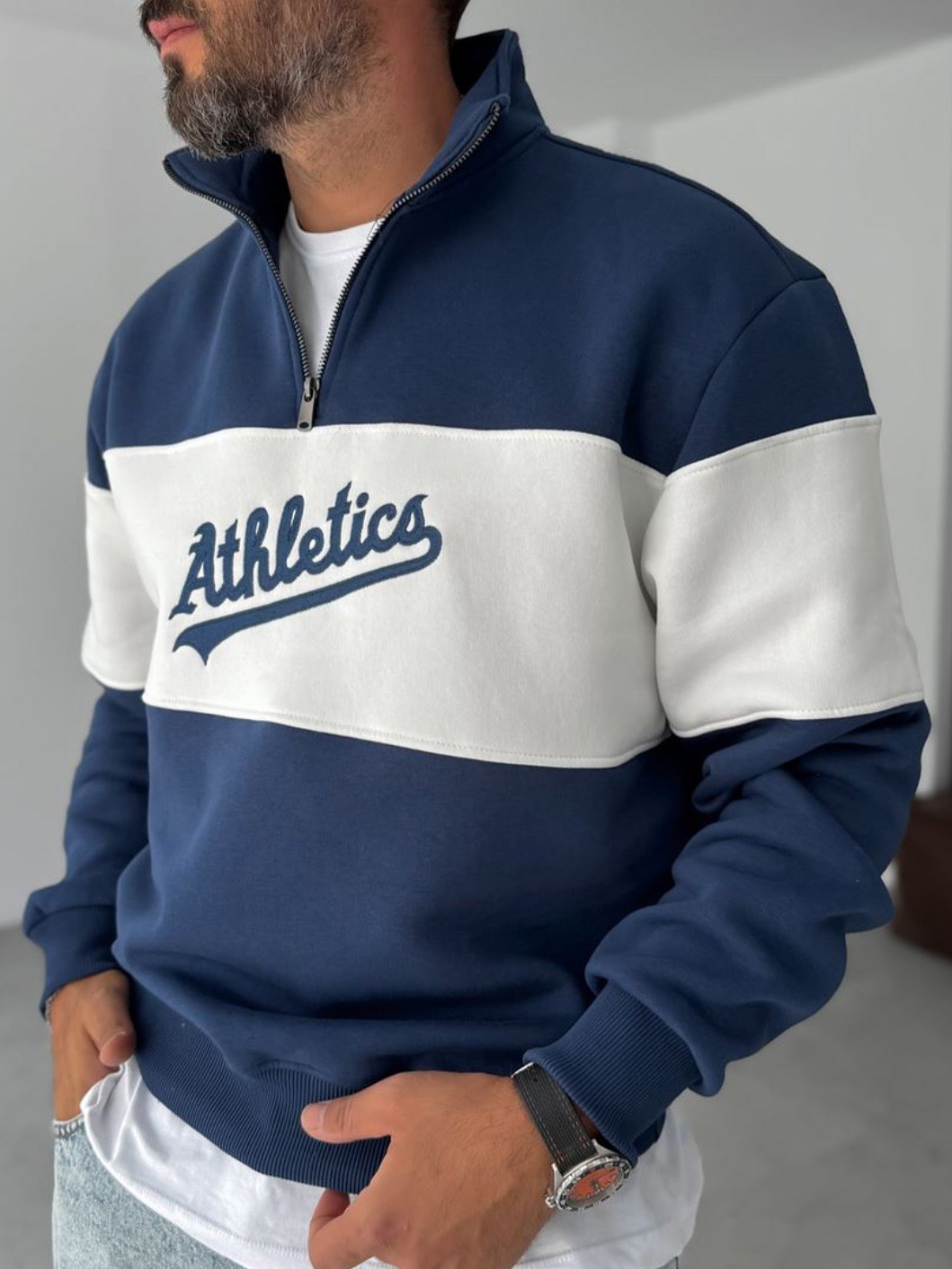 Athletics Half-Zip Hoodie