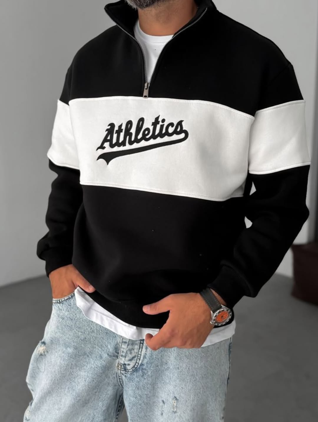 Athletics Half-Zip Hoodie