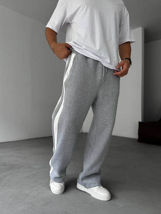 track sweatpants wide leg Unisex