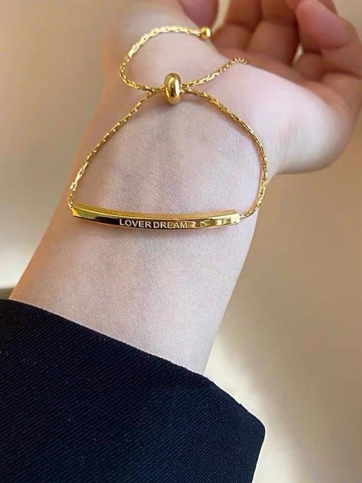Pure Steel Lover Dream Bar Bracelet